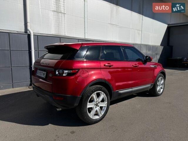 Красный Ленд Ровер Рендж Ровер Эвок, объемом двигателя 2 л и пробегом 100 тыс. км за 16999 $, фото 3 на Automoto.ua