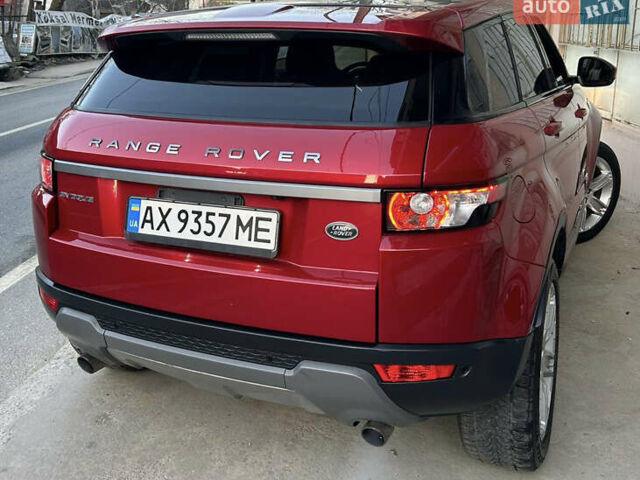 Красный Ленд Ровер Рендж Ровер Эвок, объемом двигателя 2 л и пробегом 90 тыс. км за 18000 $, фото 5 на Automoto.ua