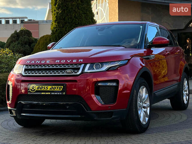 Червоний Ленд Ровер Рендж Ровер Евок, об'ємом двигуна 2 л та пробігом 135 тис. км за 15500 $, фото 2 на Automoto.ua