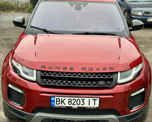 Красный Ленд Ровер Рендж Ровер Эвок, объемом двигателя 2 л и пробегом 180 тыс. км за 18500 $, фото 1 на Automoto.ua