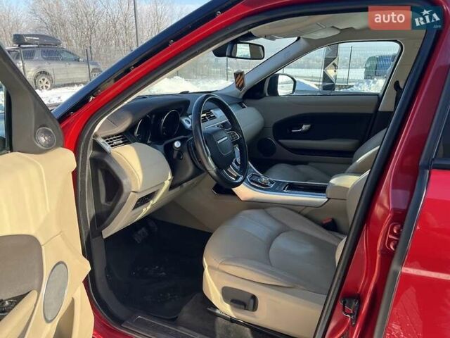 Червоний Ленд Ровер Рендж Ровер Евок, об'ємом двигуна 2.18 л та пробігом 53 тис. км за 23800 $, фото 8 на Automoto.ua