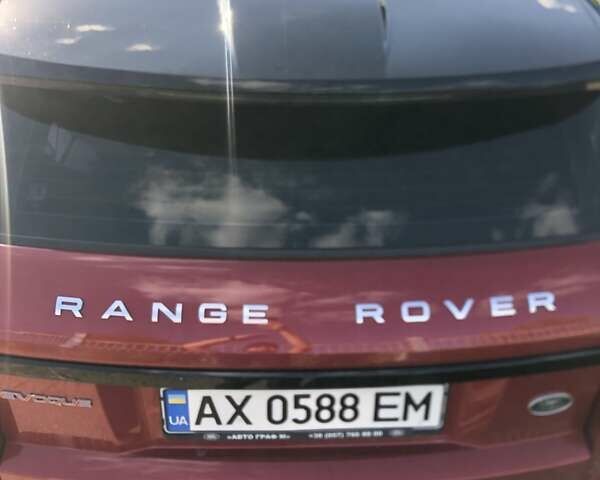 Червоний Ленд Ровер Рендж Ровер Евок, об'ємом двигуна 2.18 л та пробігом 50 тис. км за 25100 $, фото 2 на Automoto.ua