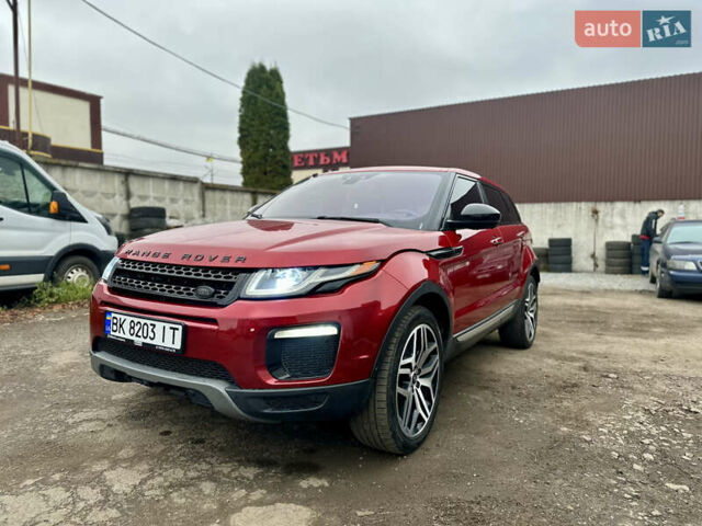Красный Ленд Ровер Рендж Ровер Эвок, объемом двигателя 2 л и пробегом 180 тыс. км за 18500 $, фото 4 на Automoto.ua