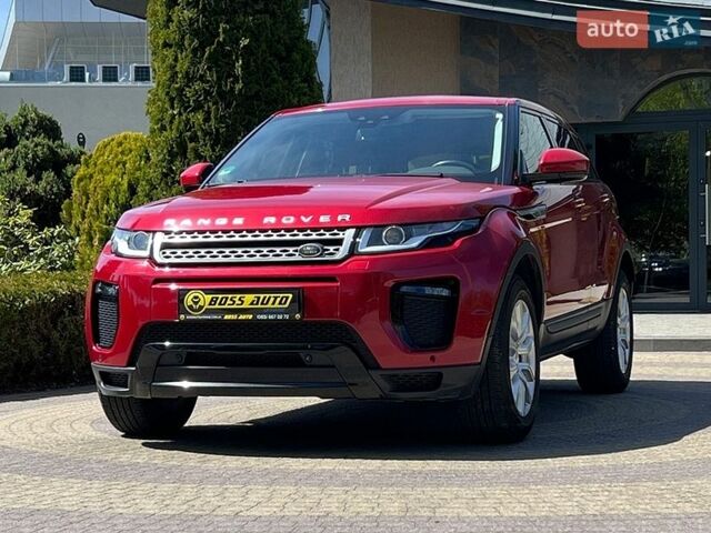 Червоний Ленд Ровер Рендж Ровер Евок, об'ємом двигуна 2 л та пробігом 135 тис. км за 15500 $, фото 2 на Automoto.ua