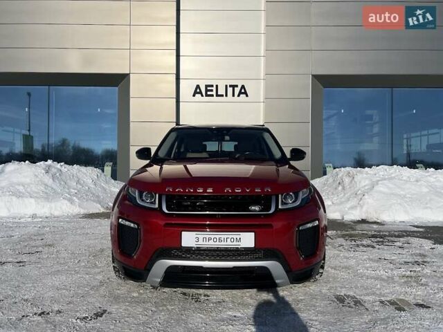 Червоний Ленд Ровер Рендж Ровер Евок, об'ємом двигуна 2.18 л та пробігом 53 тис. км за 23800 $, фото 1 на Automoto.ua
