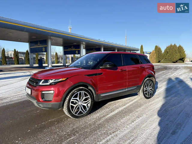 Червоний Ленд Ровер Рендж Ровер Евок, об'ємом двигуна 2 л та пробігом 180 тис. км за 17999 $, фото 13 на Automoto.ua