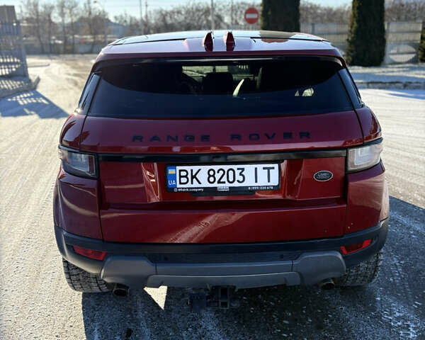 Червоний Ленд Ровер Рендж Ровер Евок, об'ємом двигуна 2 л та пробігом 180 тис. км за 17999 $, фото 9 на Automoto.ua