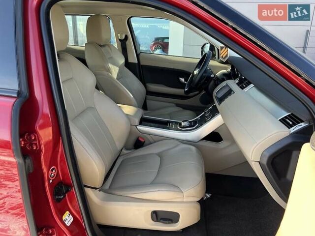 Червоний Ленд Ровер Рендж Ровер Евок, об'ємом двигуна 2.18 л та пробігом 53 тис. км за 23800 $, фото 26 на Automoto.ua