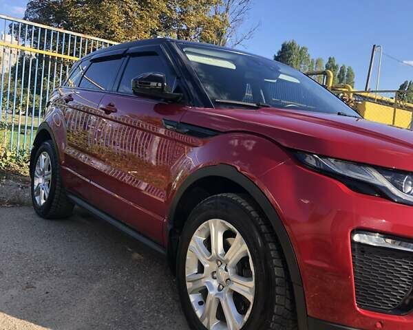 Червоний Ленд Ровер Рендж Ровер Евок, об'ємом двигуна 2.18 л та пробігом 50 тис. км за 25100 $, фото 1 на Automoto.ua