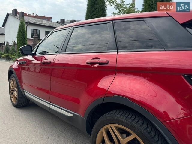 Червоний Ленд Ровер Рендж Ровер Евок, об'ємом двигуна 2 л та пробігом 183 тис. км за 13500 $, фото 9 на Automoto.ua