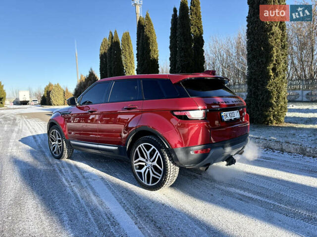 Червоний Ленд Ровер Рендж Ровер Евок, об'ємом двигуна 2 л та пробігом 180 тис. км за 17999 $, фото 24 на Automoto.ua