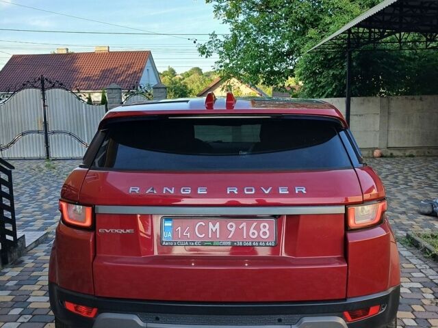 Червоний Ленд Ровер Рендж Ровер Евок, об'ємом двигуна 2 л та пробігом 127 тис. км за 17500 $, фото 3 на Automoto.ua