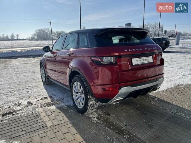 Червоний Ленд Ровер Рендж Ровер Евок, об'ємом двигуна 2.18 л та пробігом 53 тис. км за 23800 $, фото 4 на Automoto.ua