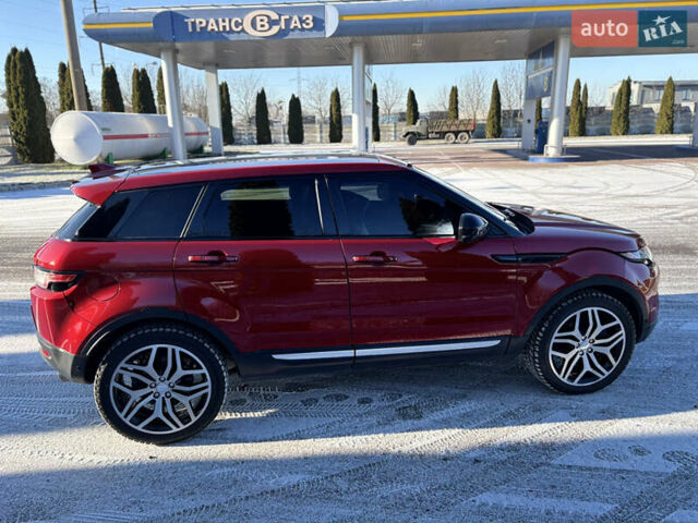 Червоний Ленд Ровер Рендж Ровер Евок, об'ємом двигуна 2 л та пробігом 180 тис. км за 17999 $, фото 22 на Automoto.ua