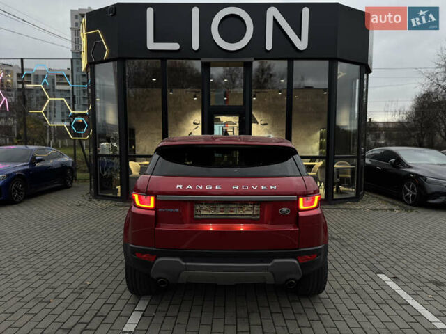 Красный Ленд Ровер Рендж Ровер Эвок, объемом двигателя 2 л и пробегом 135 тыс. км за 19499 $, фото 5 на Automoto.ua