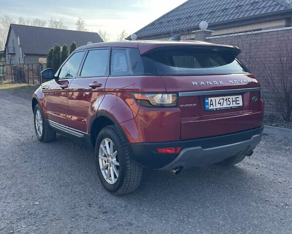Красный Ленд Ровер Рендж Ровер Эвок, объемом двигателя 2 л и пробегом 126 тыс. км за 20900 $, фото 4 на Automoto.ua