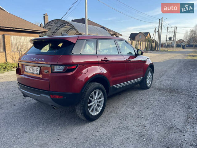 Красный Ленд Ровер Рендж Ровер Эвок, объемом двигателя 2 л и пробегом 126 тыс. км за 20900 $, фото 6 на Automoto.ua
