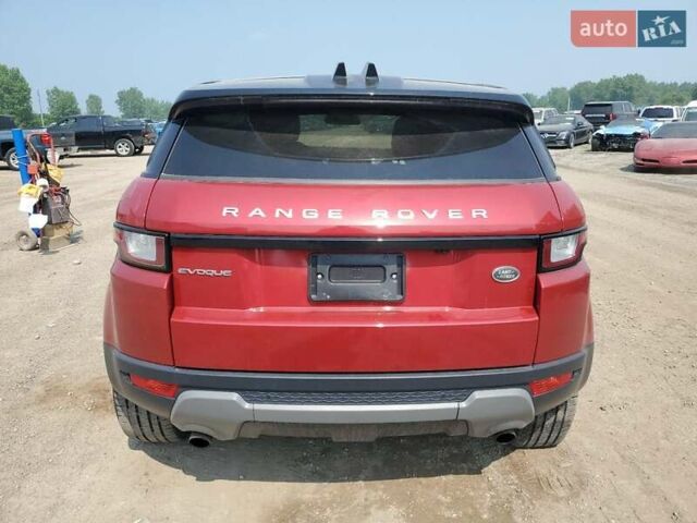 Красный Ленд Ровер Рендж Ровер Эвок, объемом двигателя 2 л и пробегом 74 тыс. км за 2800 $, фото 5 на Automoto.ua