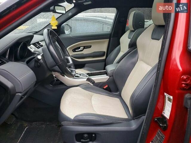 Красный Ленд Ровер Рендж Ровер Эвок, объемом двигателя 2 л и пробегом 153 тыс. км за 11400 $, фото 6 на Automoto.ua