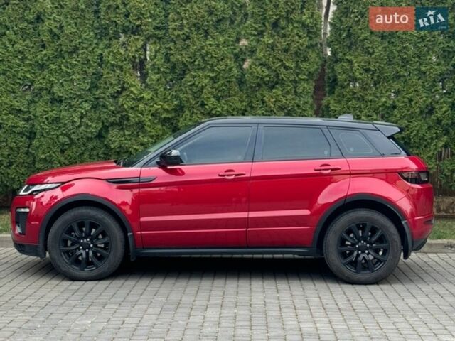 Червоний Ленд Ровер Рендж Ровер Евок, об'ємом двигуна 2 л та пробігом 56 тис. км за 25000 $, фото 4 на Automoto.ua