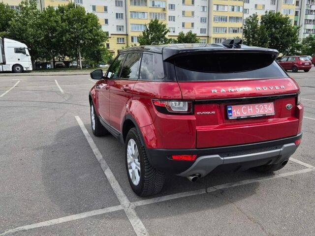 Червоний Ленд Ровер Рендж Ровер Евок, об'ємом двигуна 2 л та пробігом 118 тис. км за 19900 $, фото 11 на Automoto.ua