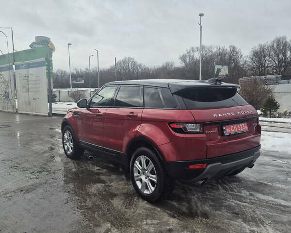Красный Ленд Ровер Рендж Ровер Эвок, объемом двигателя 2.01 л и пробегом 118 тыс. км за 21900 $, фото 7 на Automoto.ua