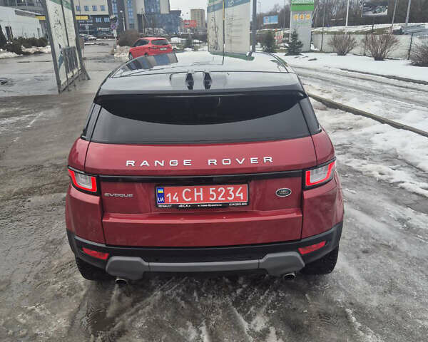 Красный Ленд Ровер Рендж Ровер Эвок, объемом двигателя 2.01 л и пробегом 118 тыс. км за 21900 $, фото 9 на Automoto.ua