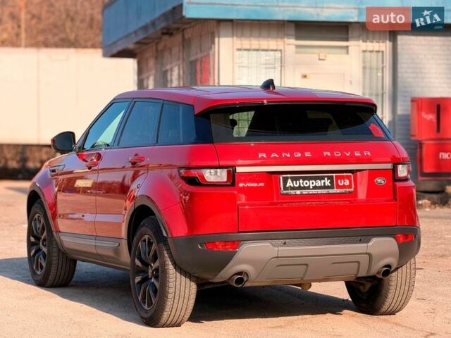 Червоний Ленд Ровер Рендж Ровер Евок, об'ємом двигуна 2 л та пробігом 104 тис. км за 26790 $, фото 11 на Automoto.ua