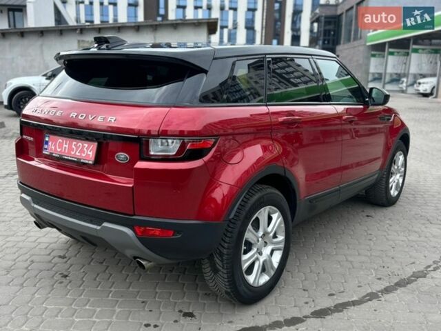 Красный Ленд Ровер Рендж Ровер Эвок, объемом двигателя 2 л и пробегом 118 тыс. км за 20200 $, фото 7 на Automoto.ua