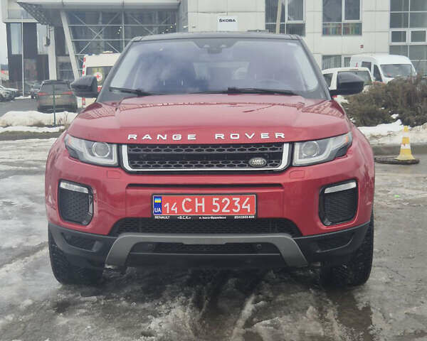 Красный Ленд Ровер Рендж Ровер Эвок, объемом двигателя 2.01 л и пробегом 118 тыс. км за 21900 $, фото 1 на Automoto.ua