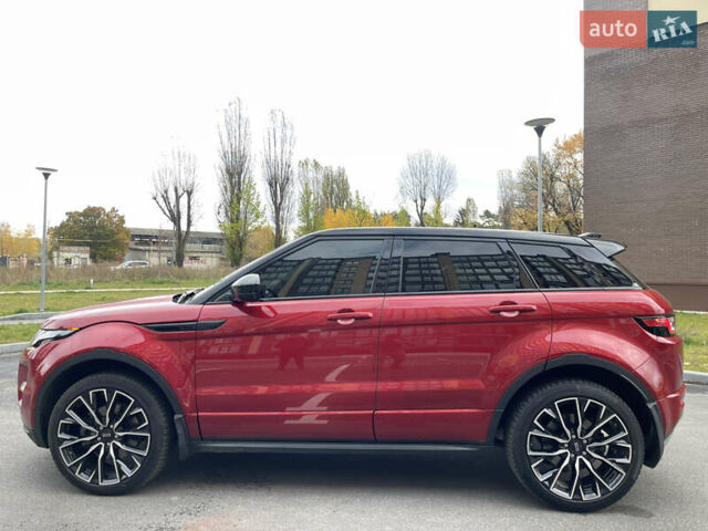 Ленд Ровер Рендж Ровер Эвок 2018 в Чернигове на Automoto.ua Красный Ленд Ровер Рендж Ровер Эвок, объемом двигателя 2 л и пробегом 95 тыс. км за 22000 $, фото 15 на Automoto.ua
