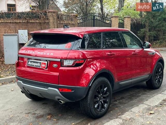 Червоний Ленд Ровер Рендж Ровер Евок, об'ємом двигуна 2 л та пробігом 97 тис. км за 22990 $, фото 10 на Automoto.ua