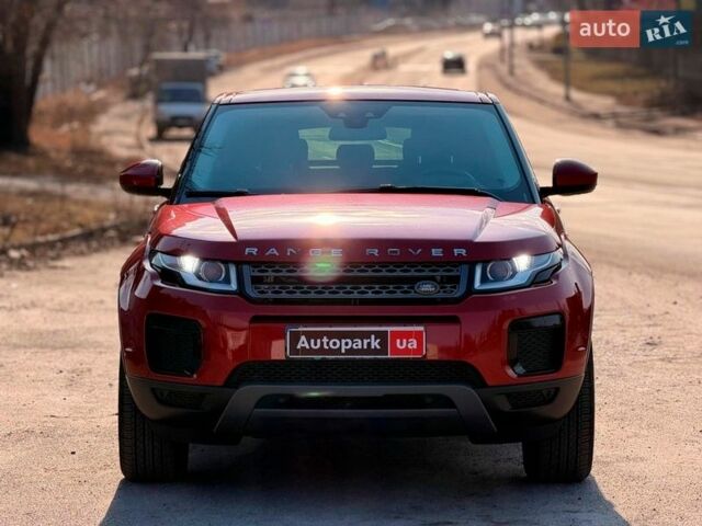 Червоний Ленд Ровер Рендж Ровер Евок, об'ємом двигуна 2 л та пробігом 104 тис. км за 26790 $, фото 1 на Automoto.ua