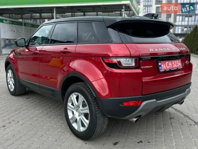 Красный Ленд Ровер Рендж Ровер Эвок, объемом двигателя 2 л и пробегом 118 тыс. км за 20200 $, фото 4 на Automoto.ua