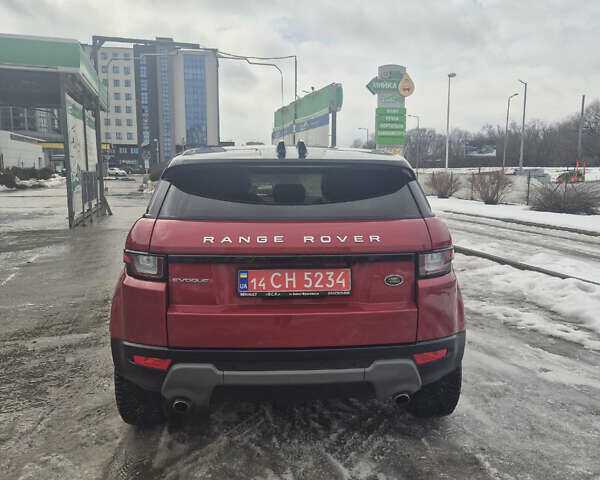 Красный Ленд Ровер Рендж Ровер Эвок, объемом двигателя 2.01 л и пробегом 118 тыс. км за 21900 $, фото 6 на Automoto.ua