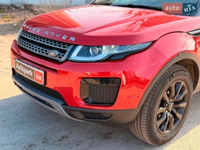 Червоний Ленд Ровер Рендж Ровер Евок, об'ємом двигуна 2 л та пробігом 104 тис. км за 26790 $, фото 7 на Automoto.ua