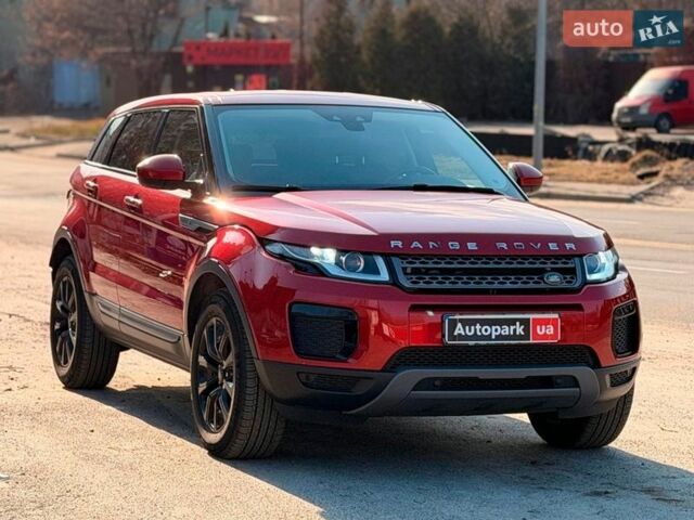 Червоний Ленд Ровер Рендж Ровер Евок, об'ємом двигуна 2 л та пробігом 104 тис. км за 26790 $, фото 2 на Automoto.ua