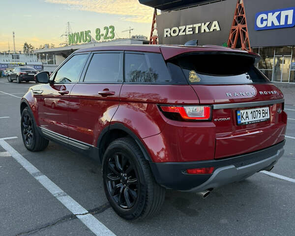 Червоний Ленд Ровер Рендж Ровер Евок, об'ємом двигуна 2 л та пробігом 97 тис. км за 26000 $, фото 5 на Automoto.ua