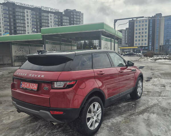 Красный Ленд Ровер Рендж Ровер Эвок, объемом двигателя 2.01 л и пробегом 118 тыс. км за 21900 $, фото 5 на Automoto.ua