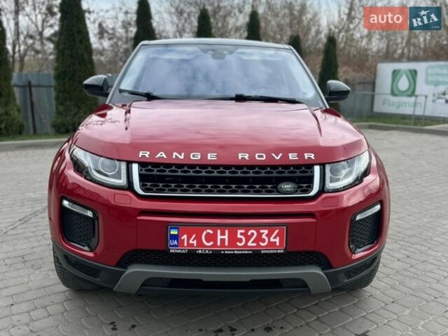 Красный Ленд Ровер Рендж Ровер Эвок, объемом двигателя 2 л и пробегом 118 тыс. км за 20200 $, фото 1 на Automoto.ua