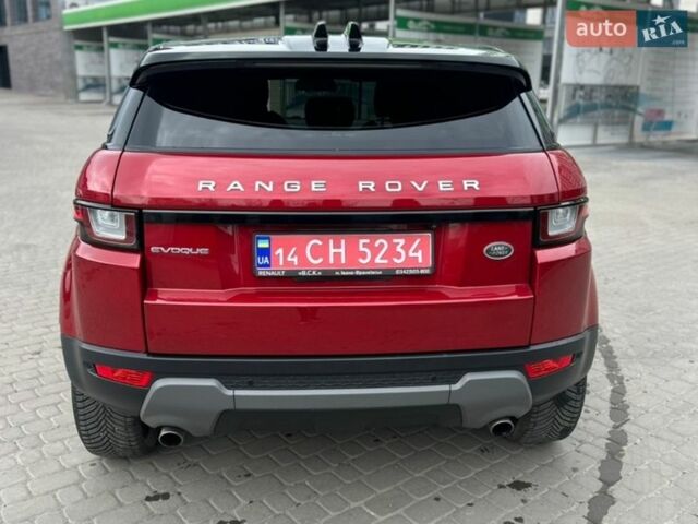 Красный Ленд Ровер Рендж Ровер Эвок, объемом двигателя 2 л и пробегом 118 тыс. км за 20200 $, фото 6 на Automoto.ua