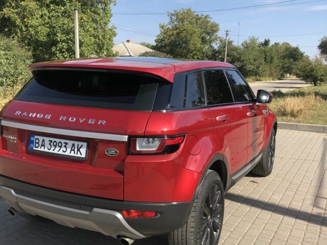 Червоний Ленд Ровер Рендж Ровер Евок, об'ємом двигуна 2 л та пробігом 71 тис. км за 28000 $, фото 16 на Automoto.ua