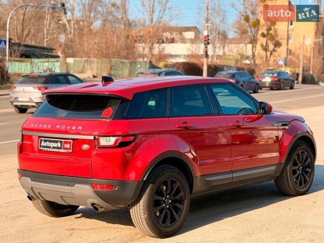 Червоний Ленд Ровер Рендж Ровер Евок, об'ємом двигуна 2 л та пробігом 104 тис. км за 26790 $, фото 9 на Automoto.ua