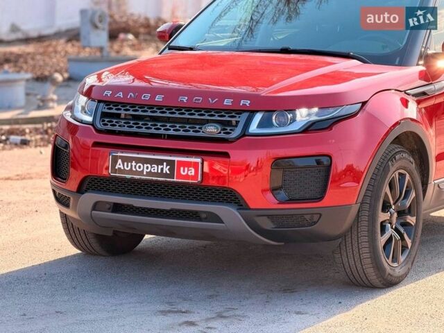 Червоний Ленд Ровер Рендж Ровер Евок, об'ємом двигуна 2 л та пробігом 104 тис. км за 26790 $, фото 4 на Automoto.ua