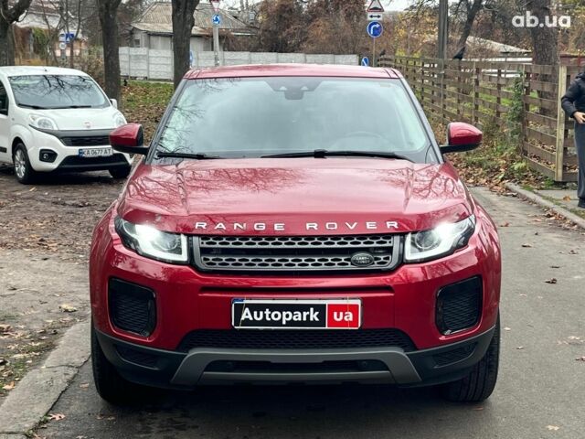 Красный Ленд Ровер Рендж Ровер Эвок, объемом двигателя 2 л и пробегом 97 тыс. км за 22990 $, фото 2 на Automoto.ua