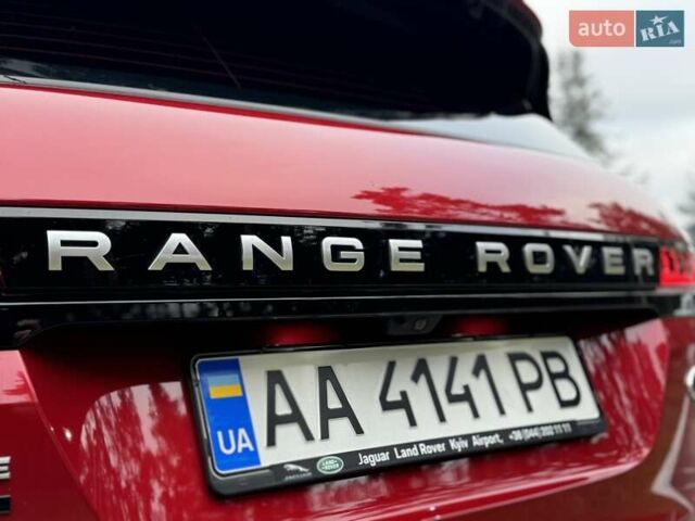 Красный Ленд Ровер Рендж Ровер Эвок, объемом двигателя 2 л и пробегом 38 тыс. км за 29900 $, фото 19 на Automoto.ua