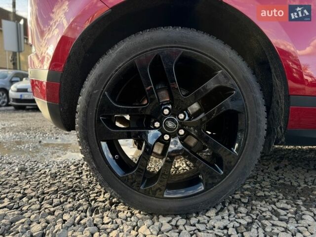 Червоний Ленд Ровер Рендж Ровер Евок, об'ємом двигуна 2 л та пробігом 83 тис. км за 30000 $, фото 10 на Automoto.ua