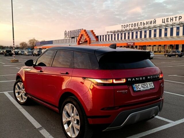 Червоний Ленд Ровер Рендж Ровер Евок, об'ємом двигуна 2 л та пробігом 54 тис. км за 31900 $, фото 1 на Automoto.ua