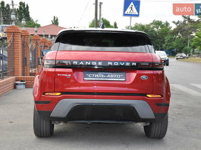 Красный Ленд Ровер Рендж Ровер Эвок, объемом двигателя 2 л и пробегом 35 тыс. км за 39900 $, фото 7 на Automoto.ua