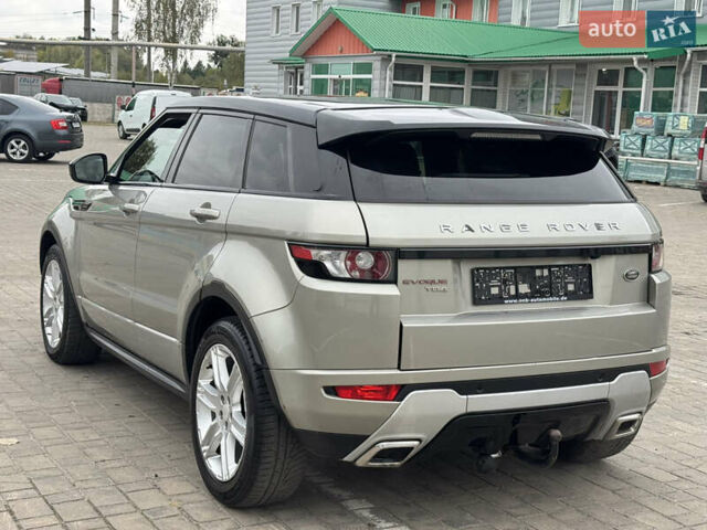 Жовтий Ленд Ровер Рендж Ровер Евок, об'ємом двигуна 2.18 л та пробігом 183 тис. км за 18950 $, фото 9 на Automoto.ua